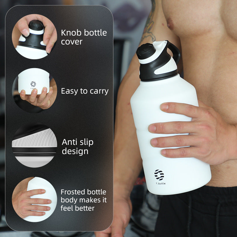 Large Capacity Sports Fitness Bottle