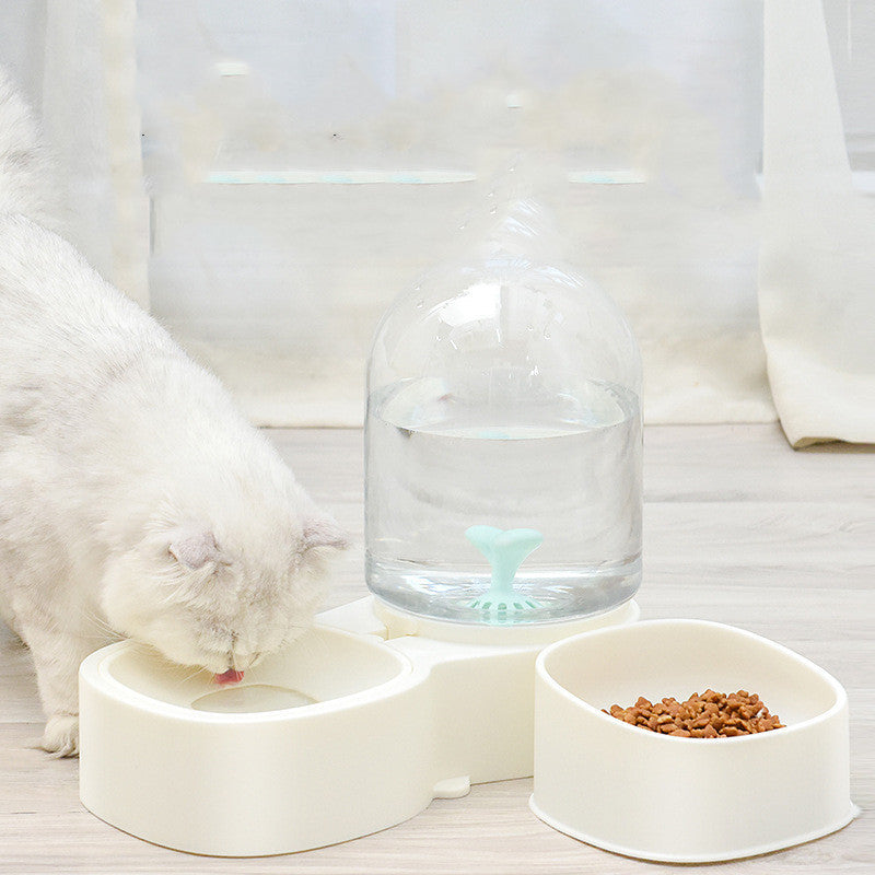 Unplugged Automatic Drinking Fountain For Dogs And Cats