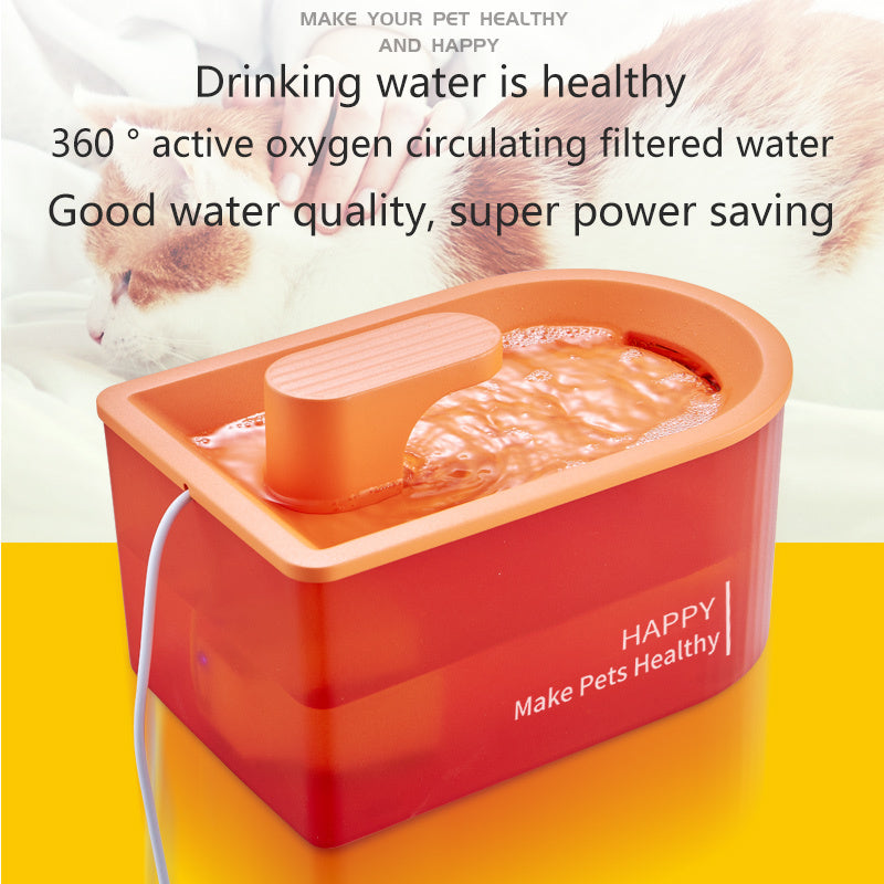 Drinking Water For Cats Pet Color Dispenser